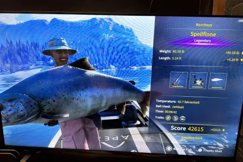 Catch photo