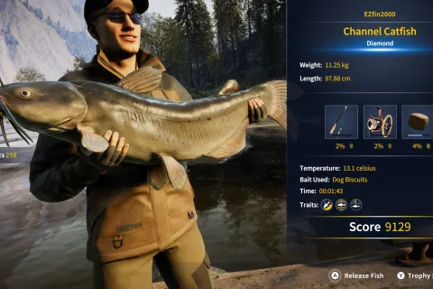 Catch photo