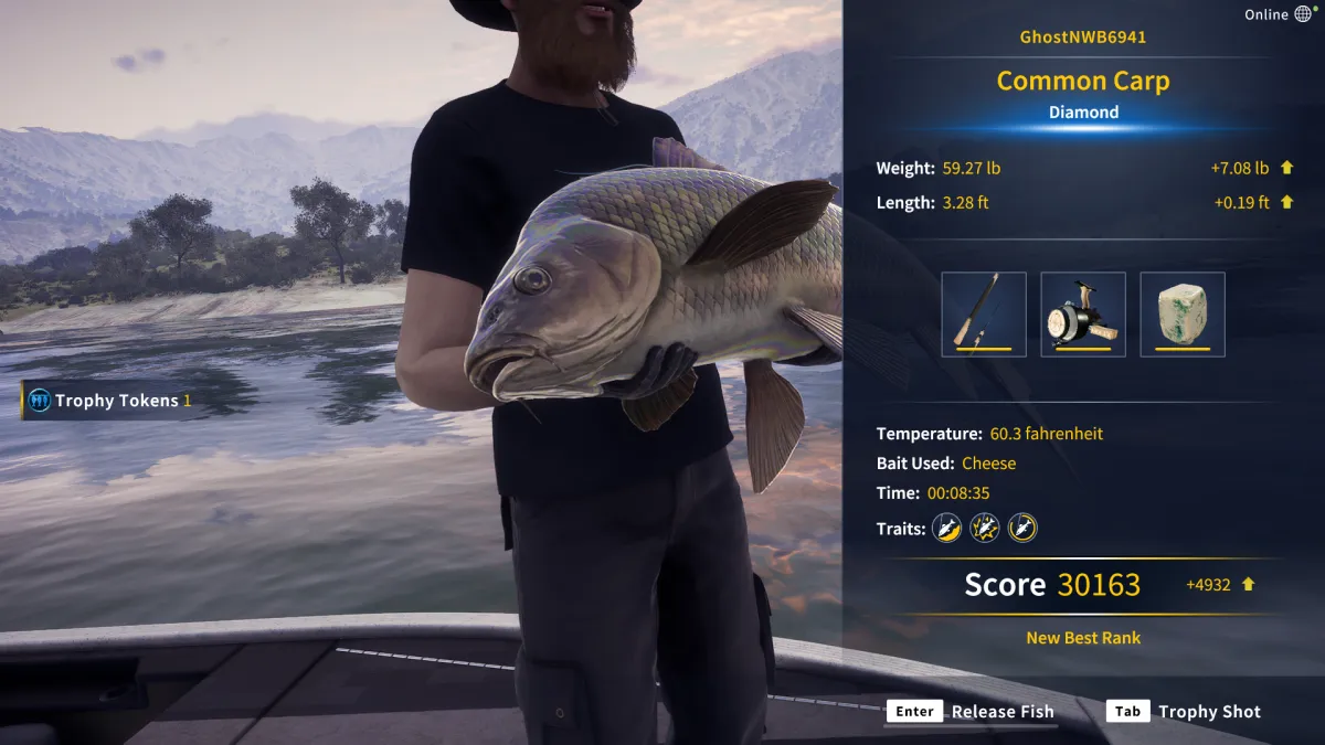 Catch photo
