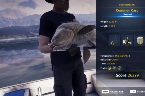 Catch photo