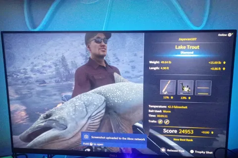 Catch photo