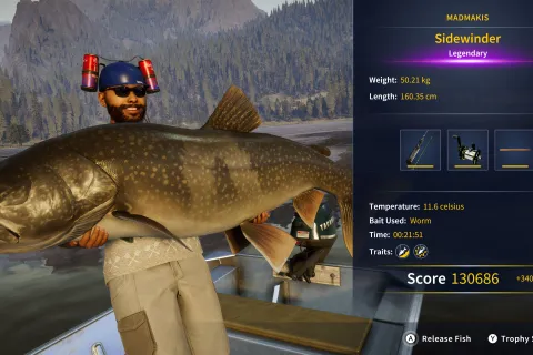 Catch photo
