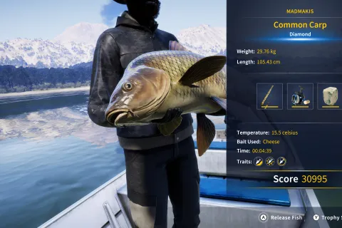 Catch photo