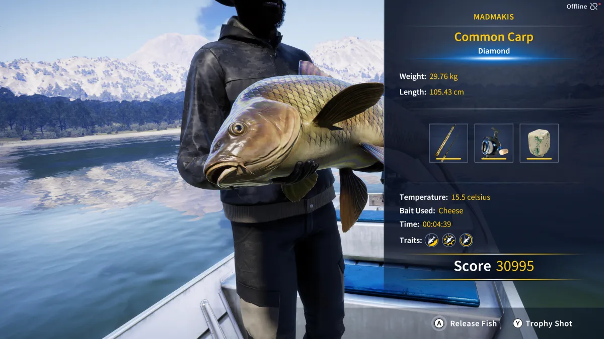 Catch photo