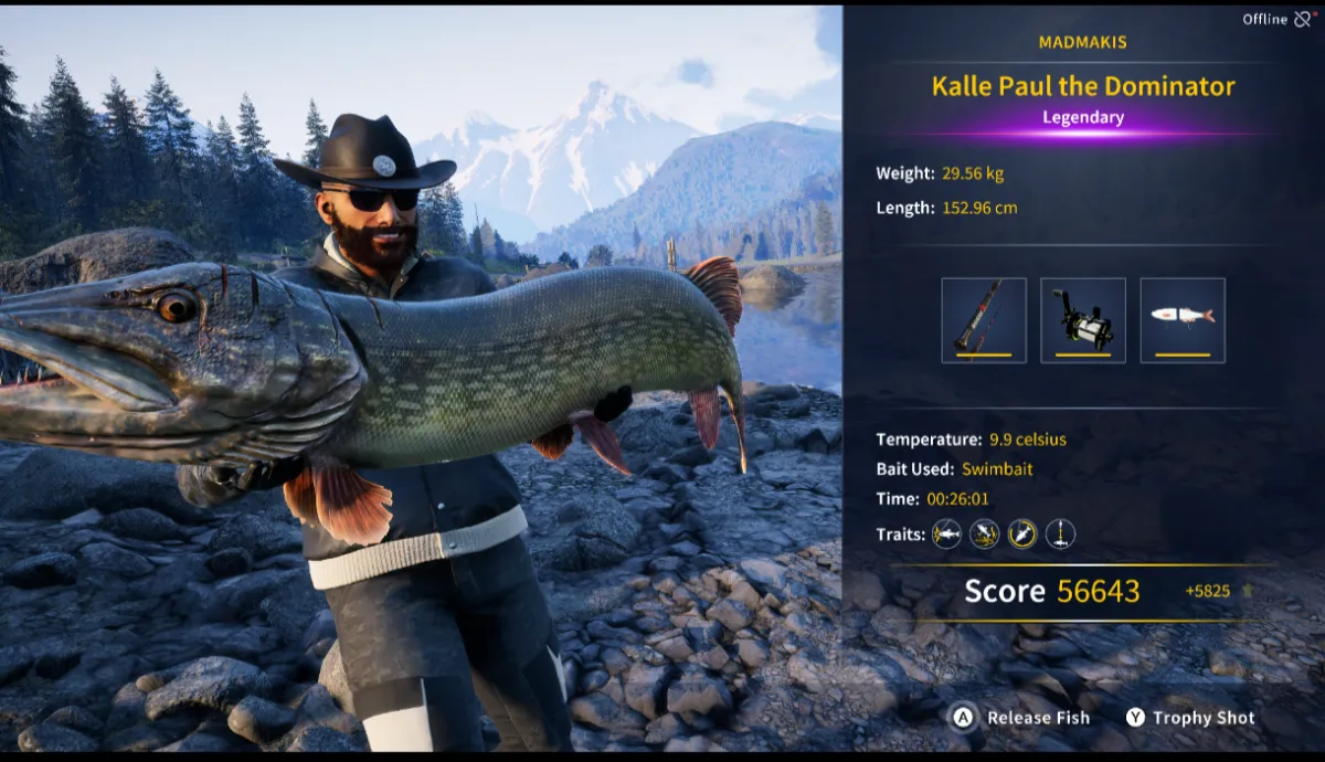 Catch photo
