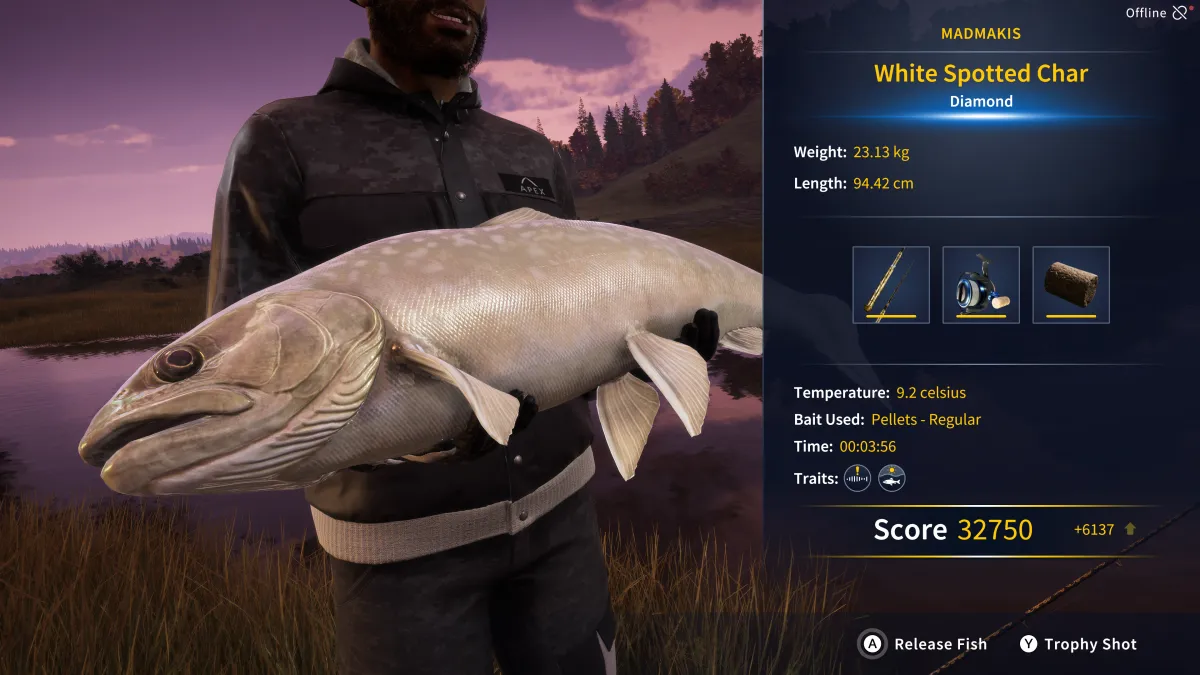 Catch photo