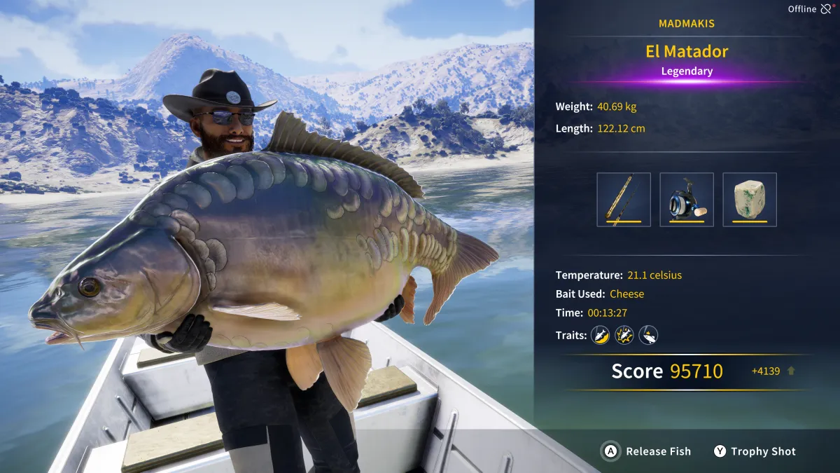 Catch photo