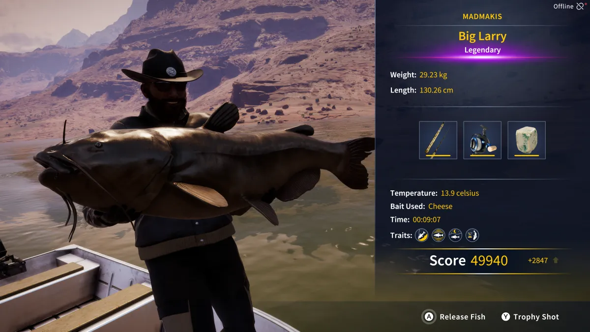 Catch photo