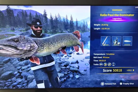 Catch photo