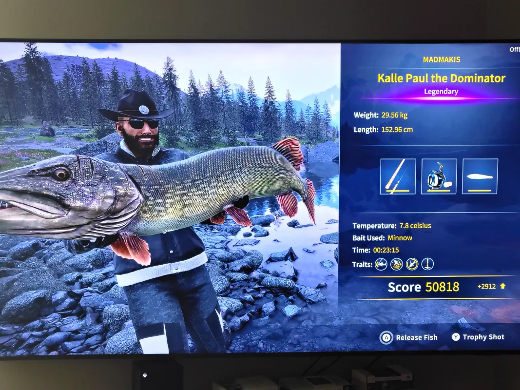 Catch photo