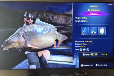 Catch photo