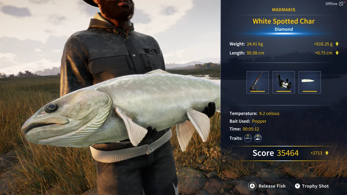 Catch photo