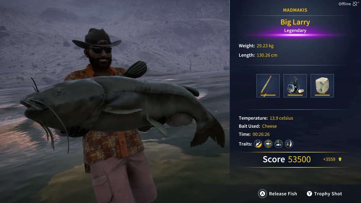 Catch photo