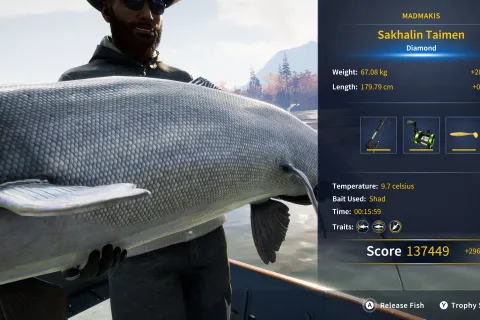 Catch photo