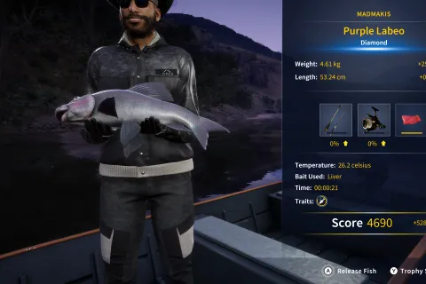 Catch photo