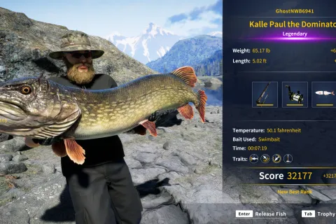 Catch photo