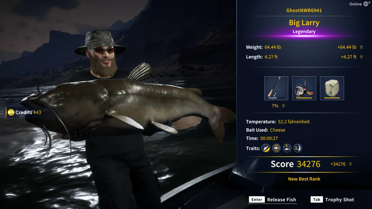 Catch photo