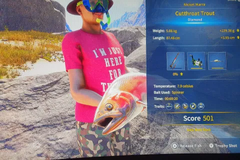 Catch photo