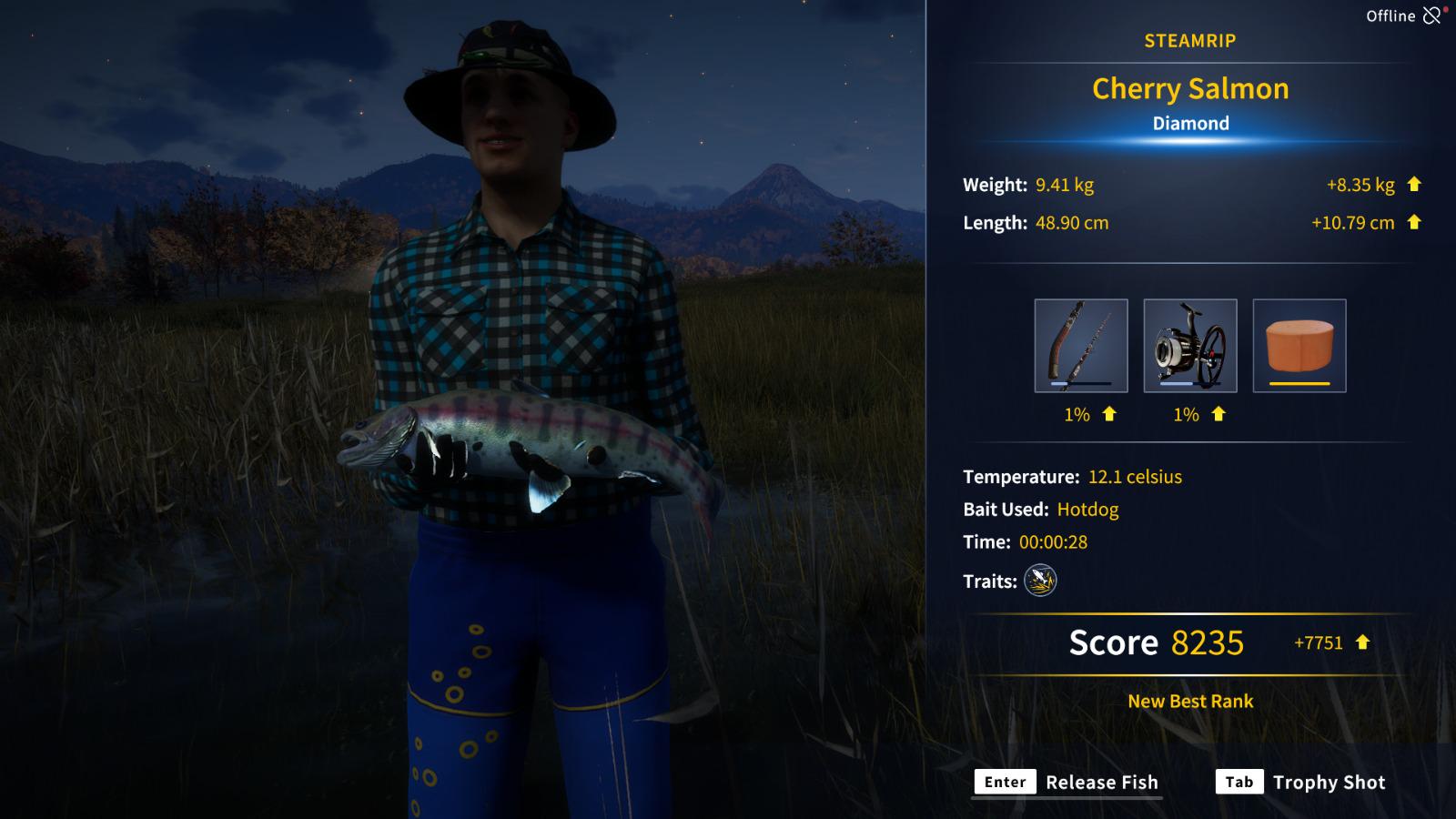 Catch photo