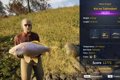 Catch photo