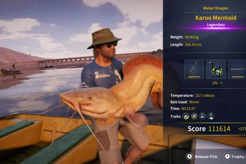 Catch photo