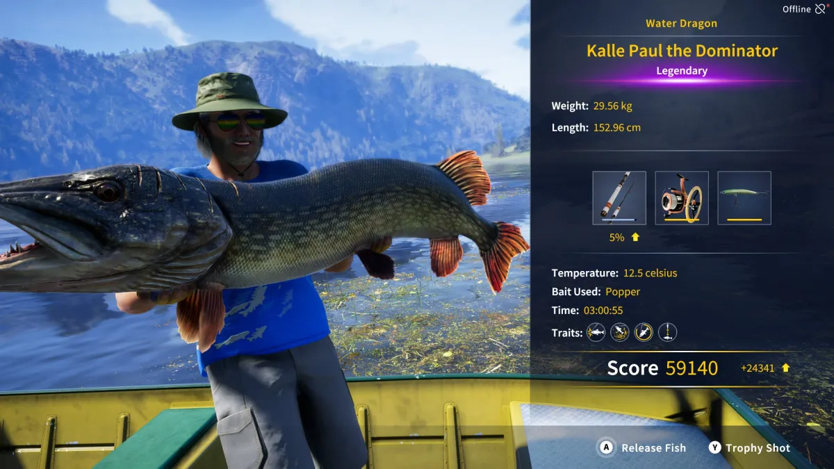 Catch photo