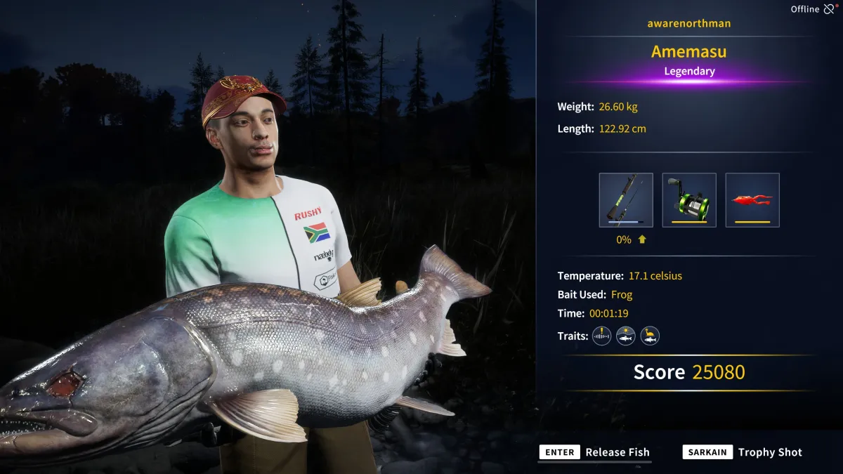 Catch photo