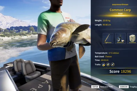 Catch photo