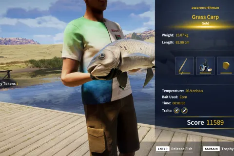 Catch photo