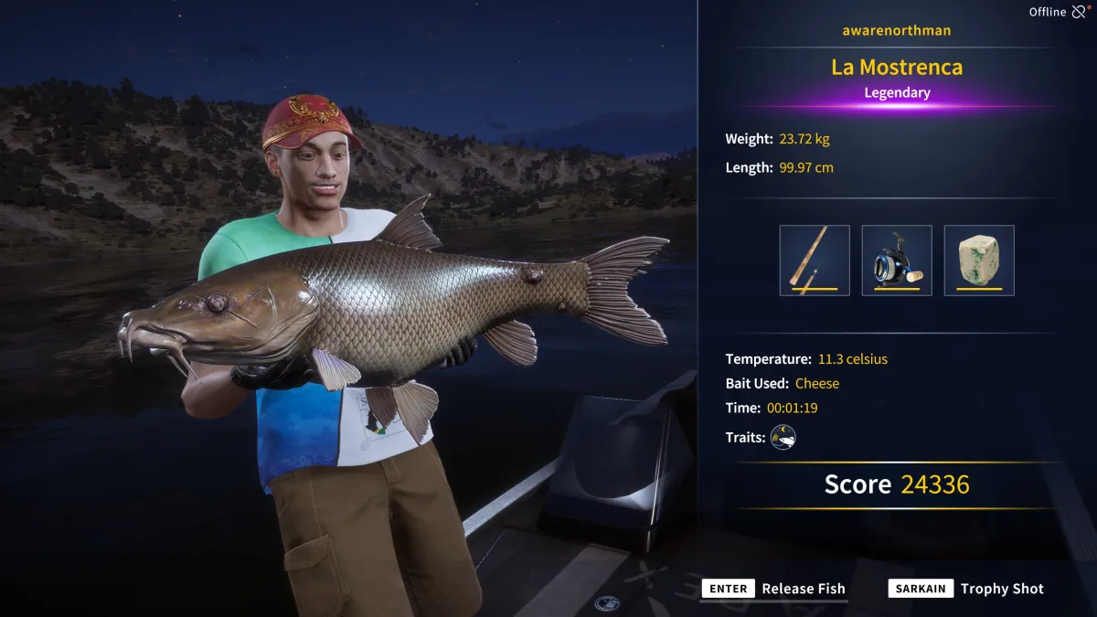 Catch photo