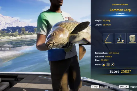 Catch photo