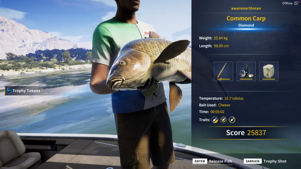 Catch photo