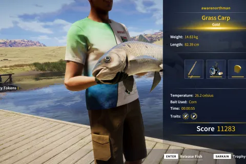 Catch photo