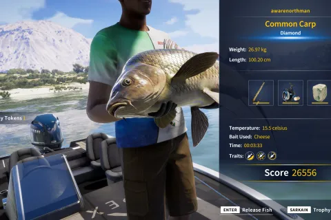 Catch photo