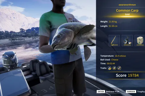 Catch photo