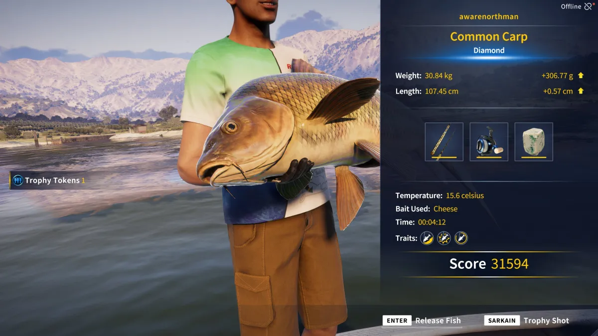 Catch photo