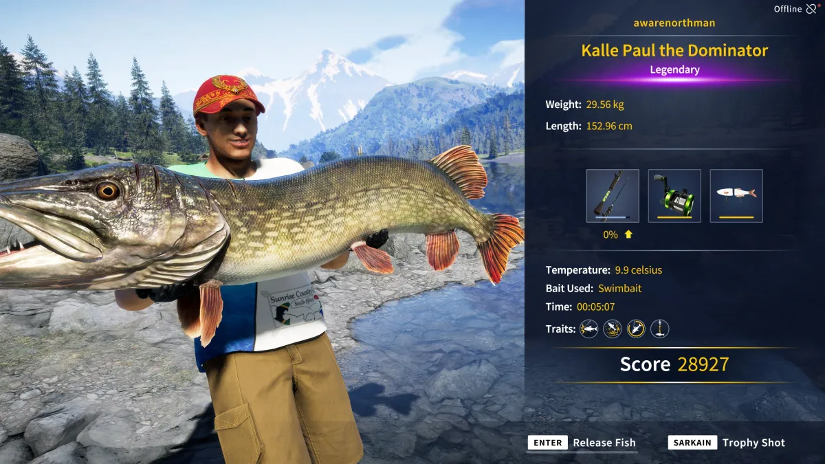 Catch photo