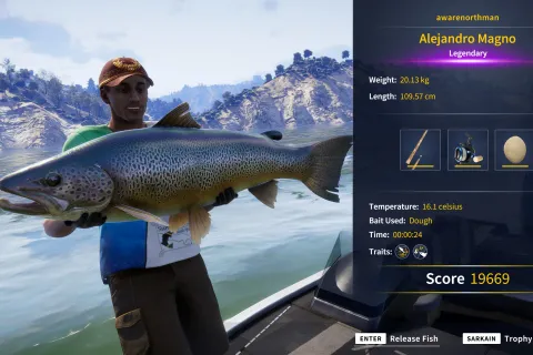 Catch photo