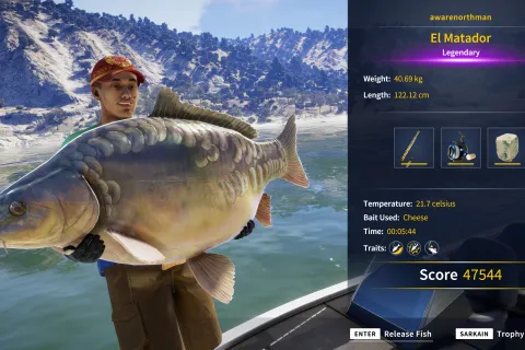 Catch photo