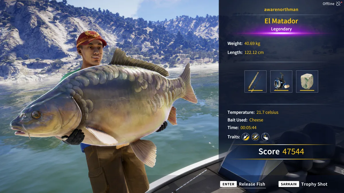 Catch photo