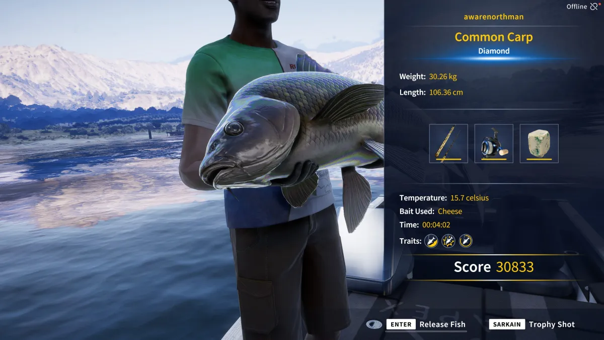 Catch photo