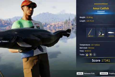 Catch photo