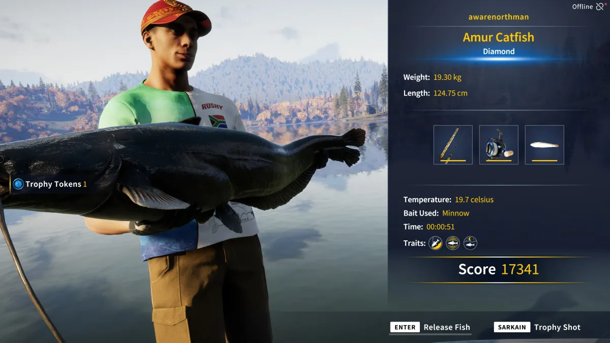 Catch photo