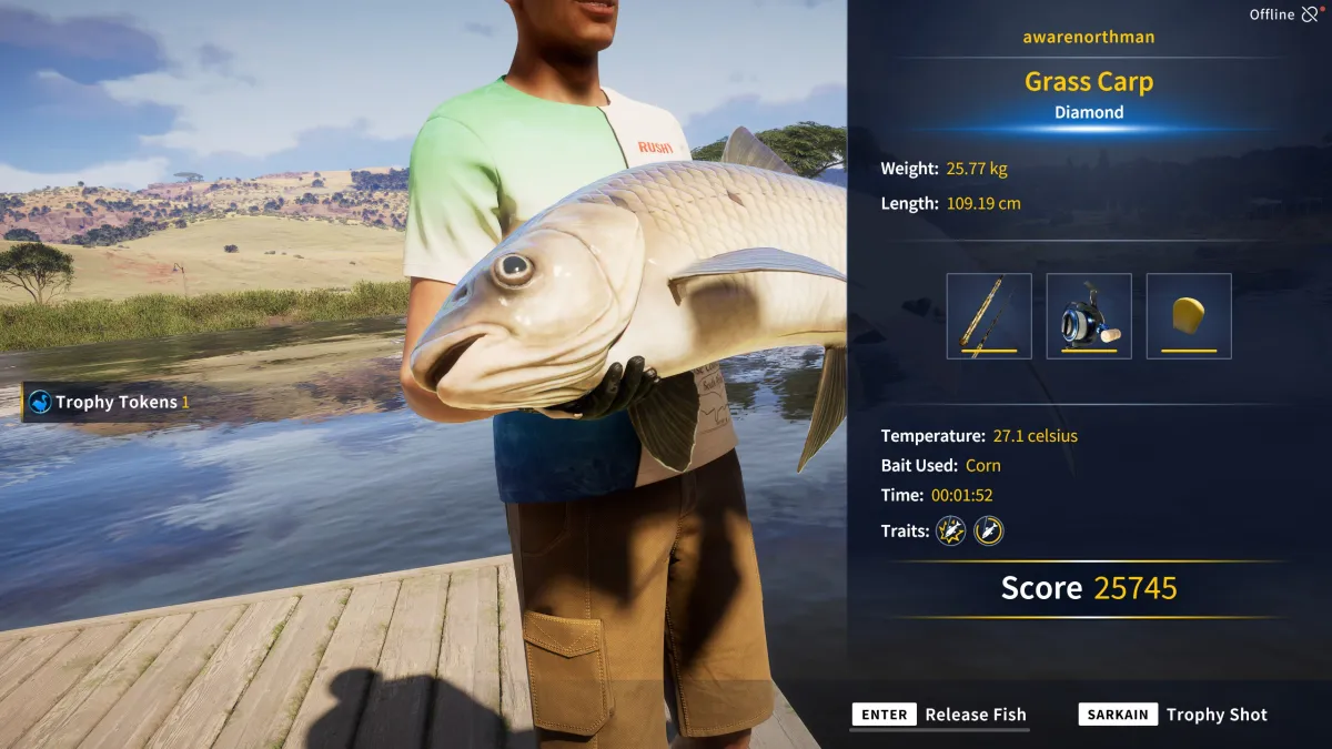 Catch photo