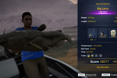 Catch photo