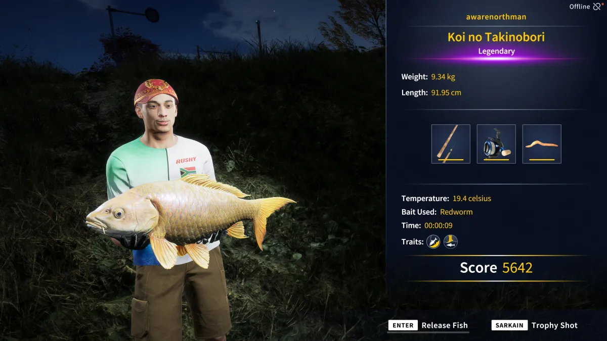 Catch photo