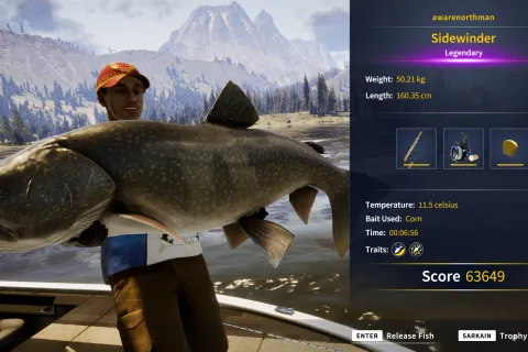Catch photo