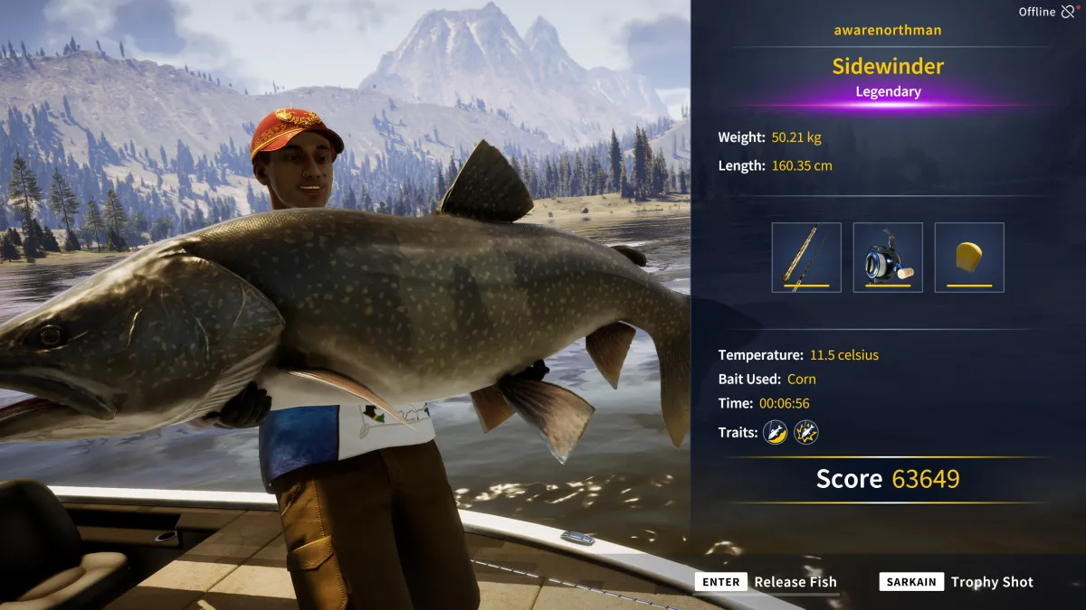 Catch photo