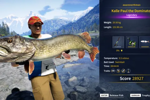 Catch photo