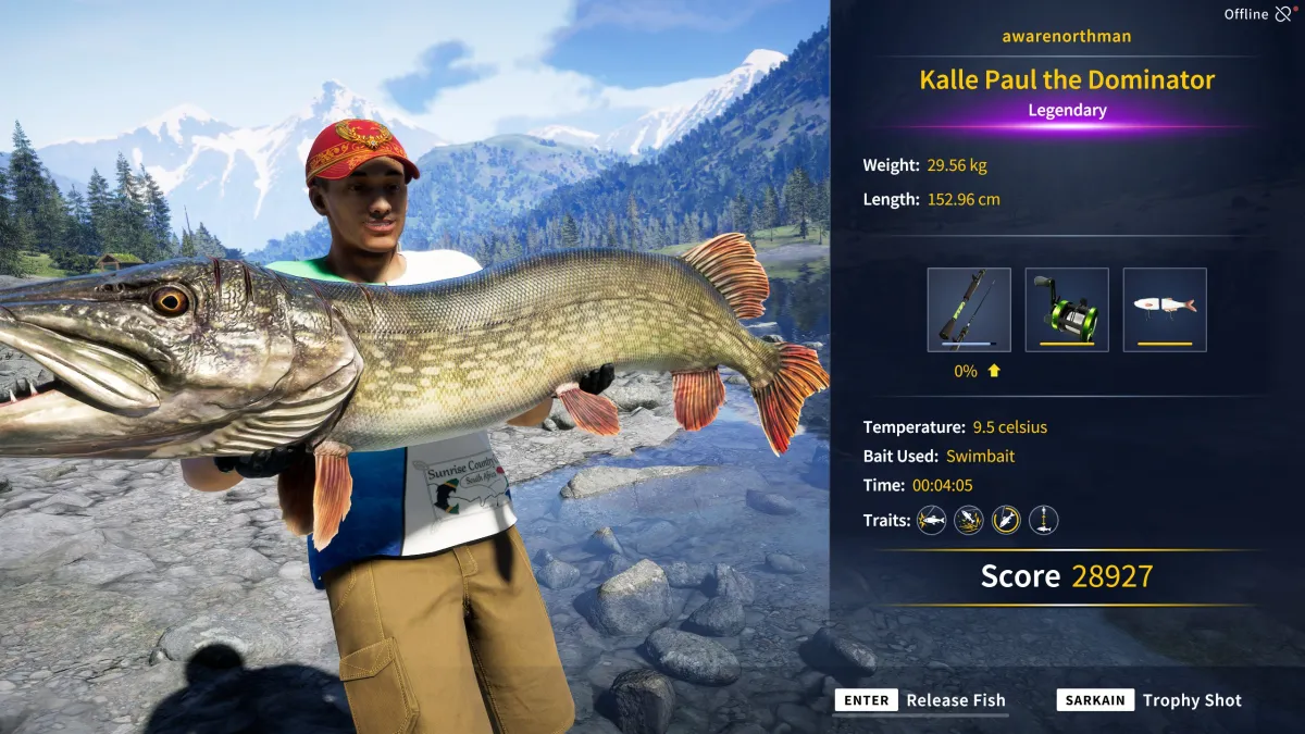 Catch photo